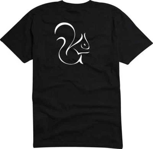 T-Shirt D283 Funshirt -Tribal Tier Eichhörnchen sitzt im Wald - Bild 1 von 1
