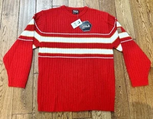 South Pole Women's Red Heavy Ribbed Sweater size M/L NWT - Imagen 1 de 2