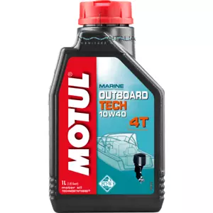 MOTUL OUTBOARD TECH 4T 10W40 LITRI 1 - OLIO NAUTICO PER MOTORI FUORIBORDO - Foto 1 di 1