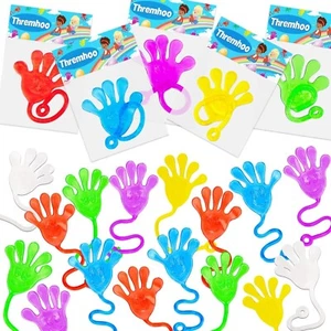 Sticky Hands Party Favors Bulk Stretchy Toys for Kids' Goodie Bags and Prizes - Picture 1 of 8