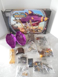 MEGA BLOKS, WORLD OF WARCRAFT #91014, GOBLIN ZEPPELIN HINTERHALT, OPEN BOX, MIT HANDBUCH - Bild 1 von 8