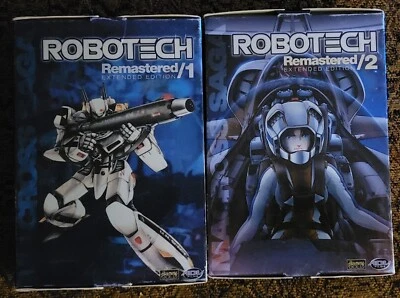 Robotech Remastered Extended Edition DVD Set  Volume 1 & 2  - Image 1 of 4