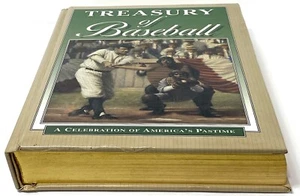 Treasury of Baseball A Celebration of America’s Pastime 1994 Book Hardcover - Picture 1 of 8