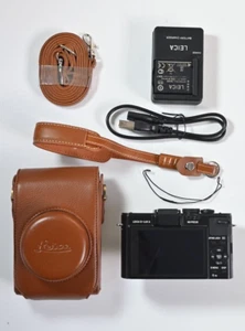 [Exc+5 wz/Case,Strap,Charger] Leica D-LUX 6 10.1 MP Compact Digital Camera Black - Picture 1 of 11