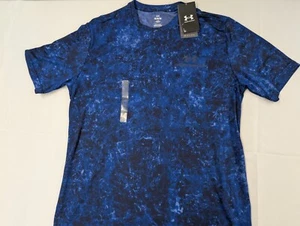 Camisa manga corta estampada Under Armour UA Vanish Energy para hombre 1383974-410 talla M - Imagen 1 de 4