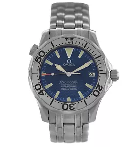 Omega Seamaster Professional 300M 2253.80 Date Steel Mid Size 36MM Unisex Watch - Picture 1 of 10