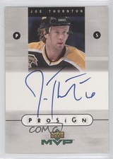 1999-00 Upper Deck MVP Pro Sign Joe Thornton #JT Auto