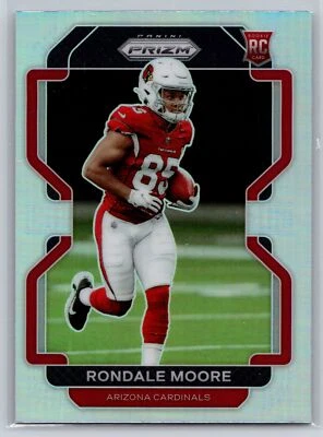 2021 Panini Prizm #V-347 Rondale Moore Rookie Variations Prizm Silver - Image 1 of 2