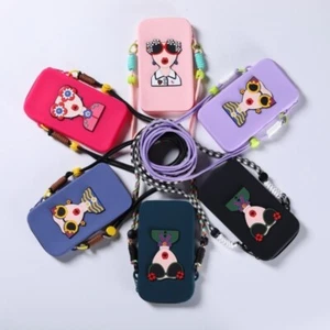 Waterproof Mobile Phone Bag Large Capacity Coin Purse Portable Makeup Pouch - Afbeelding 1 van 12