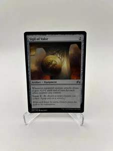 MTG 2015 Sigil of Valor - Artifact Equipment Magic Origins 239/272 ORI Uncommon - Picture 1 of 2