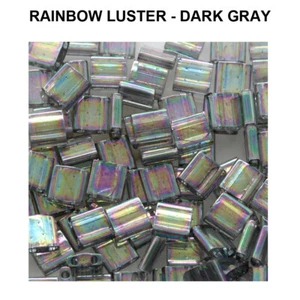 Miyuki Japanese Seed Beads Tila 5mm 7.2g Tube More Colors - Picture 1 of 47