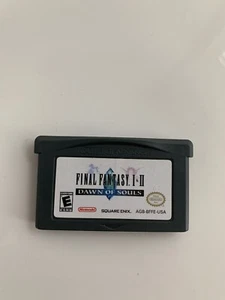 Final Fantasy I & II: Dawn of Souls (Nintendo Game Boy Advance, 2004) - Bild 1 von 2