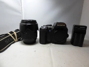 Olympus EVOLT E-500 8.0MP Digital SLR Camera - Black (Kit w/ 14-45mm Lens) - Picture 1 of 11