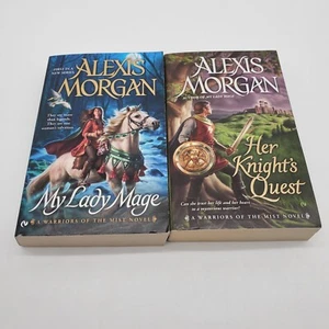 Warriors of the Mist Series PB Books 1 2 Alexis Morgan Fantasy Romance Lady Mage - Imagen 1 de 9