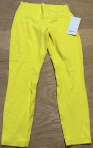 Neu mit Etikett LULULEMON ALIGN HR HOSE 25" Gr. 10 gelb Stretch-Legging hoher Bund - Bild 1 von 8