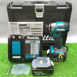 Destornillador de impacto inalámbrico sin escobillas Makita TD173DRGX 18V - azul - Imagen 1 de 10