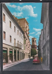 Cartolina Stradella Via Marconi Tipografia Vecchio AUTO CF915 - Picture 1 of 1