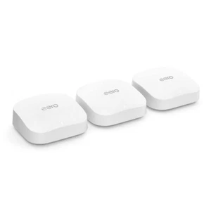 Eero Pro 6e Unopened Brand New - 2.5Gbps modem + WiFi 6E - THREE PACK - SEALED - Picture 1 of 6