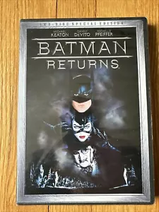 BATMAN RETURNS Special Edition Michael Keaton 2 Disc SET NEW Sealed - Picture 1 of 5
