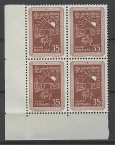 No: 101443 - DENMARK - AN OLD BLOCK OF 4 w. MARGIN - MNH!! - Picture 1 of 1