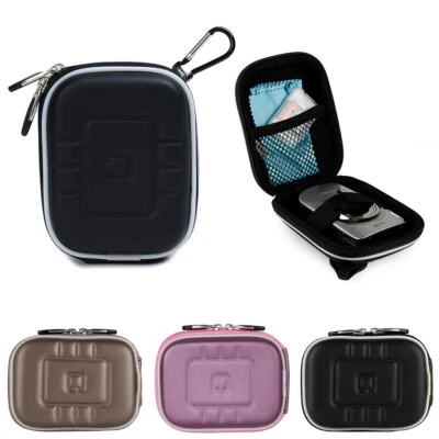 Compact Camera Case Pouch Bag With Clip For Canon Powershot ELPH 360 HS / 190 IS - Image 1 of 4