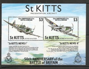 St Kitts SC # 289 50th Anniversary Of The Battle Of Britain . MNH - Picture 1 of 1
