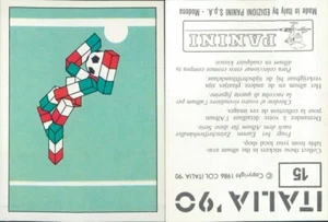 Mascota Italia 90 N.15, Figura Panini - Nuevo/Quiosco/Perfecto - Imagen 1 de 1