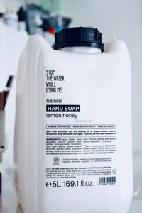 5 Liter Kanister Stop The Water While Using Me! Lemon Honey Hand Soap Handseife - Bild 1 von 6