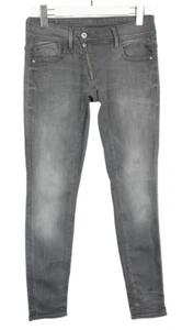 G-STAR Lynn Zip Mid Skinny Jeans Women's W27/L32 Stretch Denim Grey - Picture 1 of 9