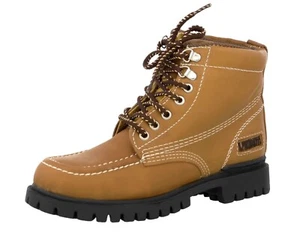 Mens Work Boots Anti Slip Tan Soft Toe Laces Botas Trabajo Size 11, 11.5 - Picture 1 of 5