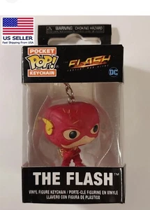 FUNKO Pocket POP! The Flash KEYCHAIN Figure D.C. Comic Hero New Vinyl Barry - Picture 1 of 9