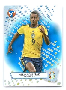 2023 Topps Pristine Road To UEFA #174 Alexander Isak Blue 65/75 Swden - Picture 1 of 2