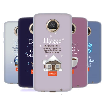 OFFICIAL emoji® WINTER QUOTES GEL CASE FOR MOTOROLA PHONES - Image 1 of 4