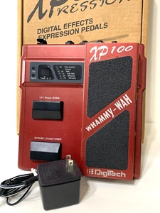 Digitech XP100 Whammy Wah Pitch Shifter Pedale per chitarra effetto con scatola e adattatore - Foto 1 di 8