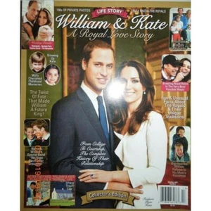PRINCE WILLIAM & KATE MIDDLETON life story ROYALS future king COLLECTORS EDITION - Picture 1 of 12