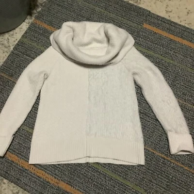 Suéter Christian Siriano Mezcla Lana Cuello Capucha Talla S Foto 1 de 4