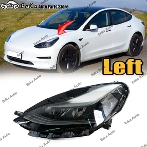 Left side For Tesla Model 3 Model Y 2021 2022-2023 Matrix Headlamp Headlight - Picture 1 of 17