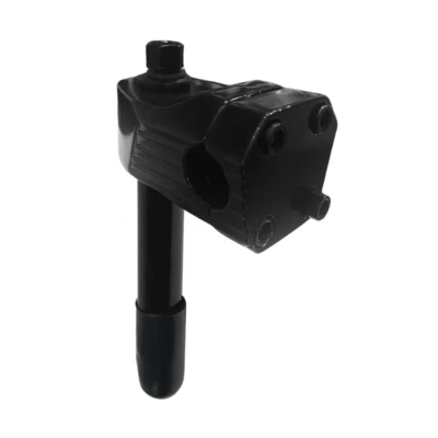 ATAQUE MANILLAR 22,2 MM PIANTONE BMX/FREESTYLE BICICLETA ALUMINIO NEGRO - Imagen 1 de 4