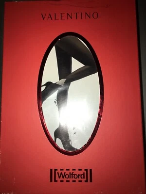 Medias WOLFORD Valentino Talla: Mediana Color: Negro/Marfil 18612-35 Foto 1 de 3