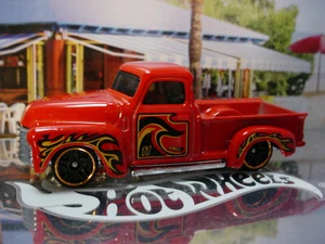 2023 Hot Wheels '52 CHEVY ☆Red pickup Truck;flames 🔥Multi Pack Exclusive☆LOOSE - Picture 1 of 3