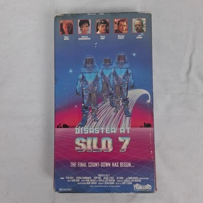 Disaster At Silo 7 VHS (1993 Triboro Entertainment) Rare Sci-Fi  - Image 1 of 4