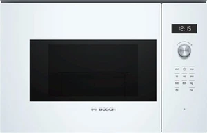 Bosch BFL524MW0 Serie 6 Einbau-Mikrowelle, 800 W, 20l, AutoPilot 7, weiß - Bild 1 von 6