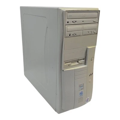 PC Retro Fujitsu Siemens T-Bird | ASUS CUV4X-M | PIII 750MHZ | Difettoso - Immagine 1 di 4