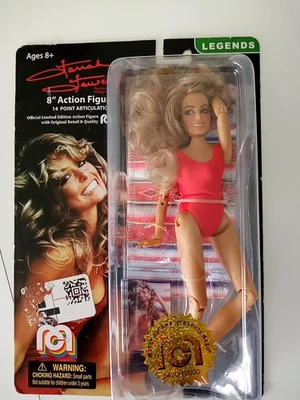 "Figura de acción Farrah Fawcett Mego Legends 8"" edición limitada nueva sellada de fábrica" Foto 1 de 4