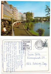 127041 - Saarbrücken - Berliner Promenade - Ansichtskarte, gelaufen 29.12.1990 - Picture 1 of 2
