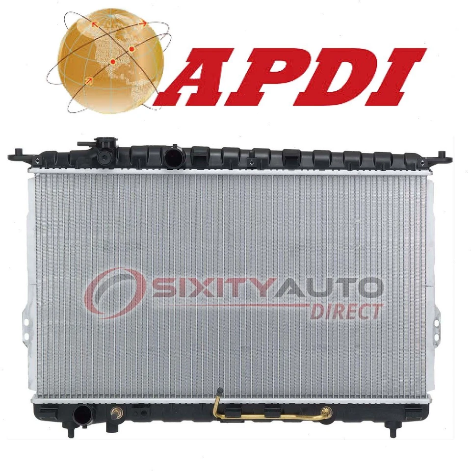 APDI Radiator for 1999-2005 Hyundai Sonata - Cooler Cooling Antifreeze sx - Image 1 of 4