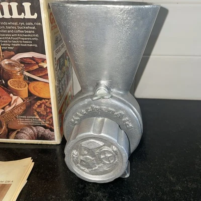 KitchenAid Hobart Molino de Granos Molinillo de Trigo Entero De Colección Todo Metal Foto 1 de 4