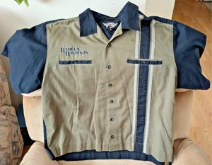 Harley-Davidson HD Mechanic Shop Heavy Duty Hemd Größe 2XL Button Down - Bild 1 von 3