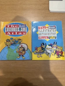 The Weetabix Wonderworld Atlas and The Weetabix Illustrated British History Book - Picture 1 of 2