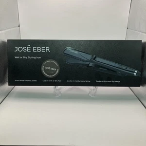 Jose Eber Wet or Dry Styling Iron Extra Wide Ceramic Plates - Item # 1657097 - Picture 1 of 6